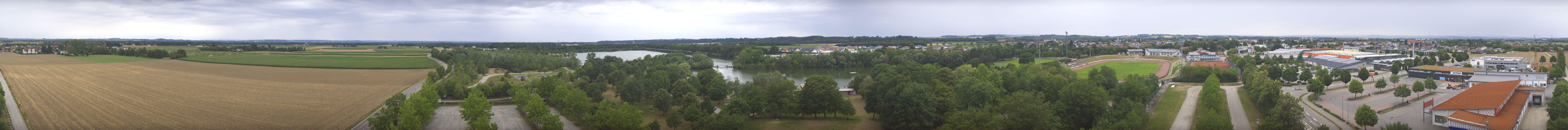 Archiv Foto Webcam Pocking - Ausblick Römerturm