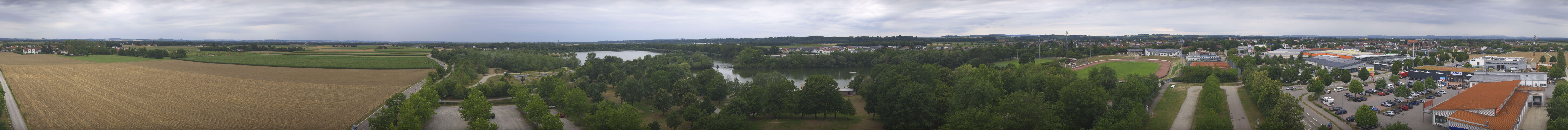 Archiv Foto Webcam Pocking - Ausblick Römerturm