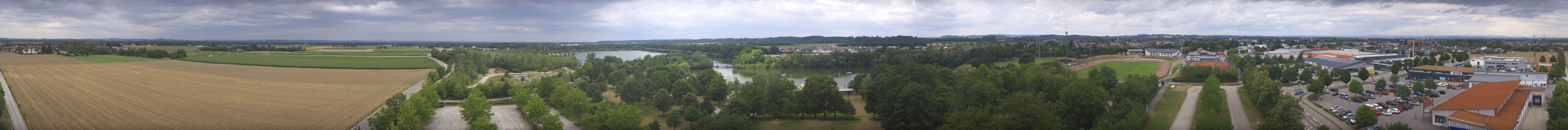 Archiv Foto Webcam Pocking - Ausblick Römerturm