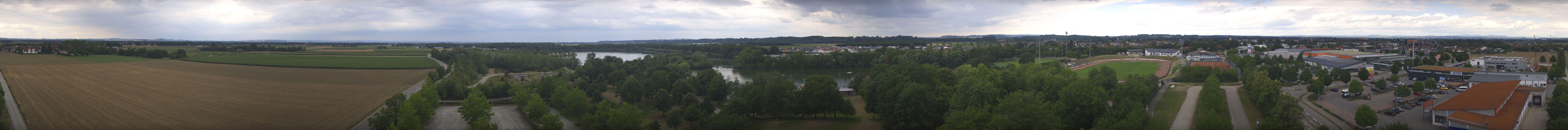 Archiv Foto Webcam Pocking - Ausblick Römerturm