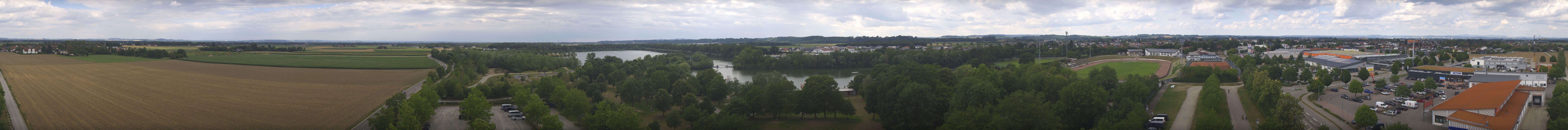 Archiv Foto Webcam Pocking - Ausblick Römerturm