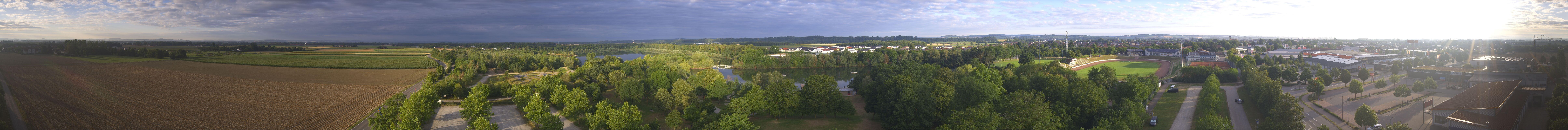 Archiv Foto Webcam Pocking - Ausblick Römerturm