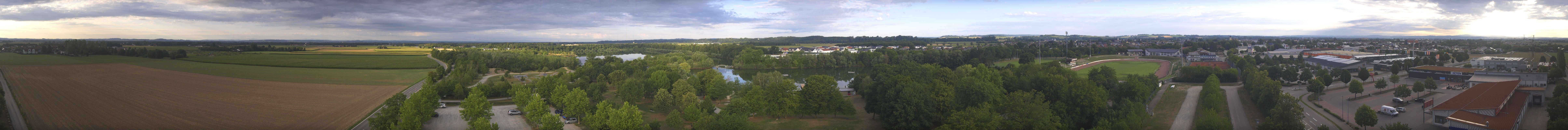 Archiv Foto Webcam Pocking - Ausblick Römerturm