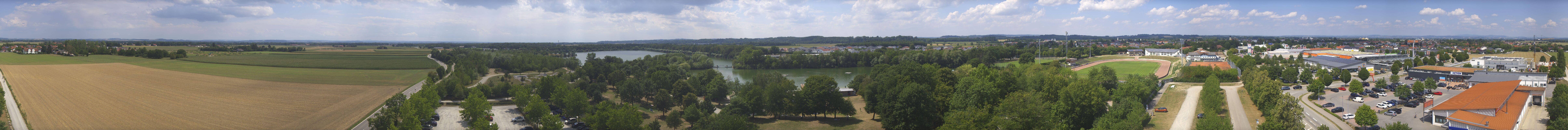 Archiv Foto Webcam Pocking - Ausblick Römerturm
