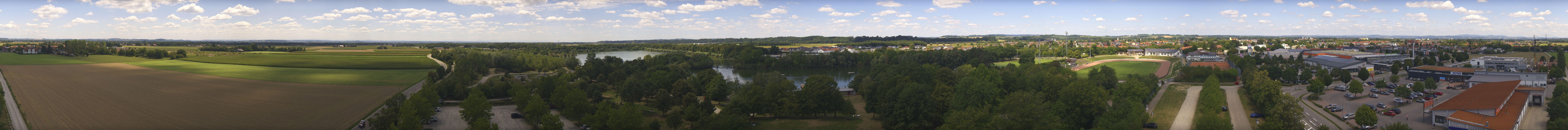 Archiv Foto Webcam Pocking - Ausblick Römerturm