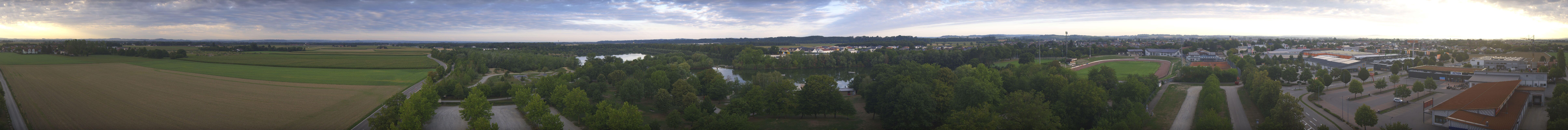 Archiv Foto Webcam Pocking - Ausblick Römerturm