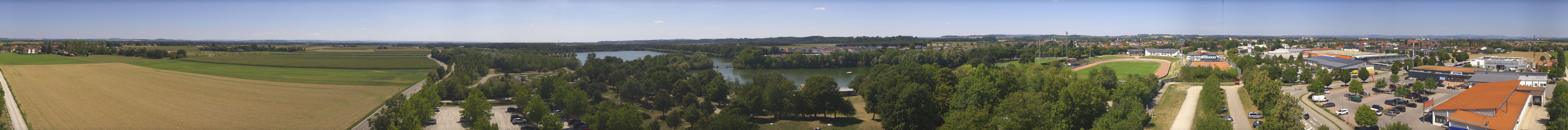 Archiv Foto Webcam Pocking - Ausblick Römerturm