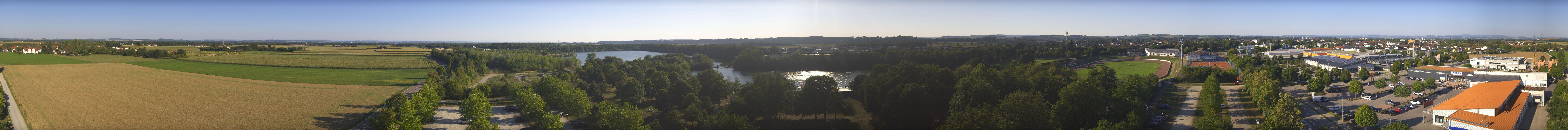 Archiv Foto Webcam Pocking - Ausblick Römerturm