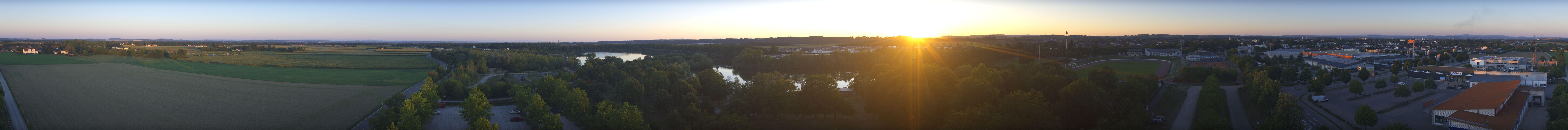 Archiv Foto Webcam Pocking - Ausblick Römerturm