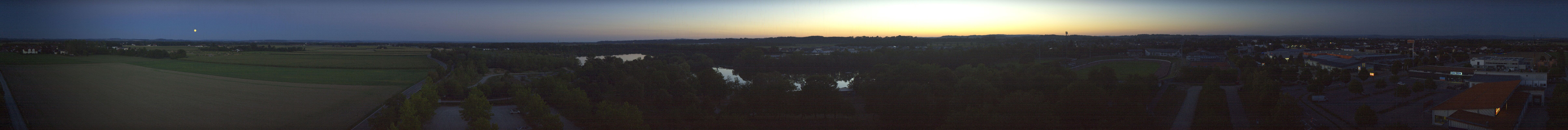 Archiv Foto Webcam Pocking - Ausblick Römerturm