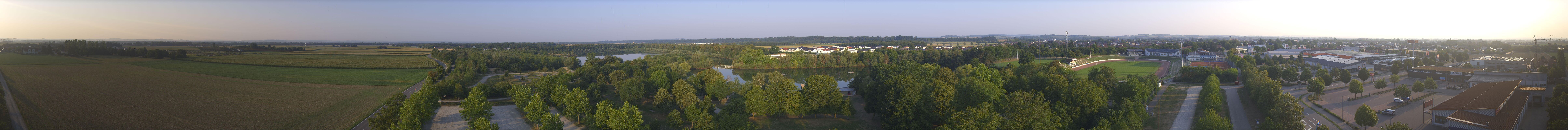 Archiv Foto Webcam Pocking - Ausblick Römerturm