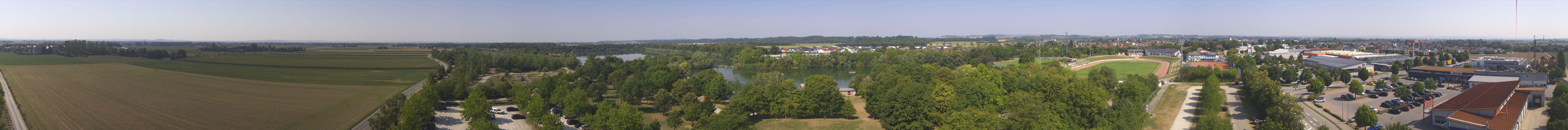 Archiv Foto Webcam Pocking - Ausblick Römerturm