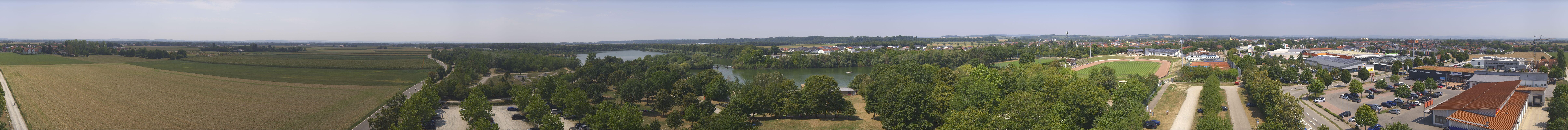 Archiv Foto Webcam Pocking - Ausblick Römerturm