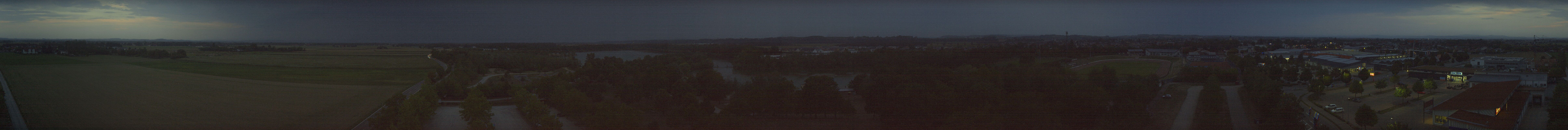 Archiv Foto Webcam Pocking - Ausblick Römerturm