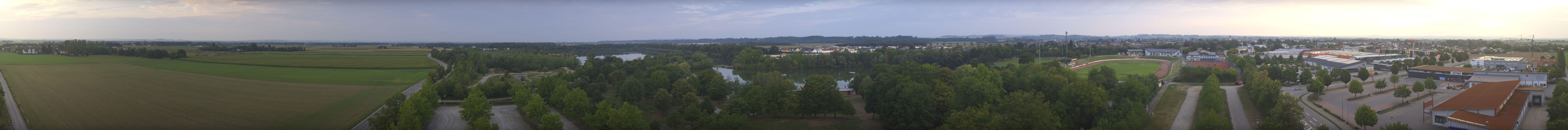 Archiv Foto Webcam Pocking - Ausblick Römerturm