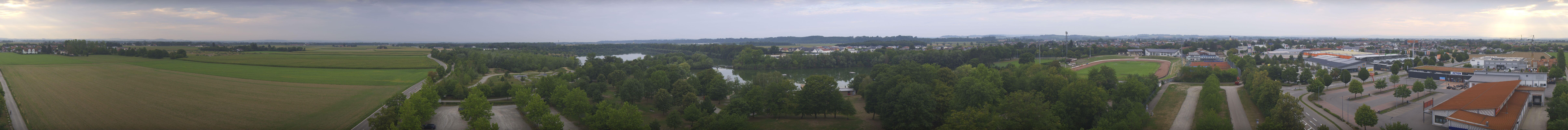 Archiv Foto Webcam Pocking - Ausblick Römerturm