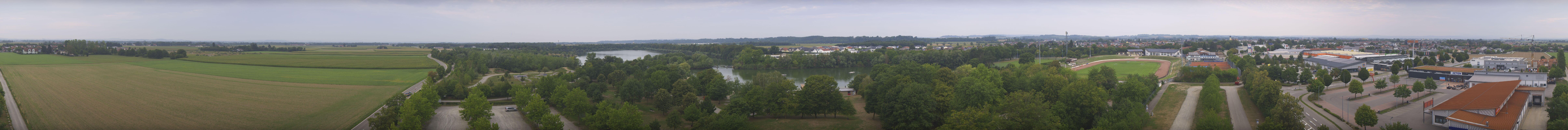 Archiv Foto Webcam Pocking - Ausblick Römerturm