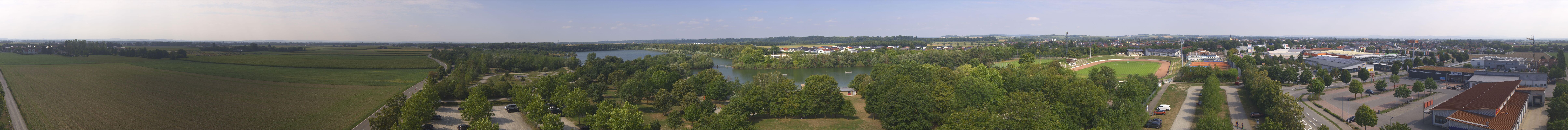 Archiv Foto Webcam Pocking - Ausblick Römerturm