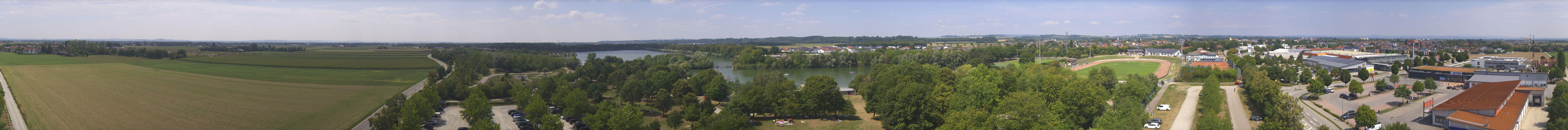 Archiv Foto Webcam Pocking - Ausblick Römerturm