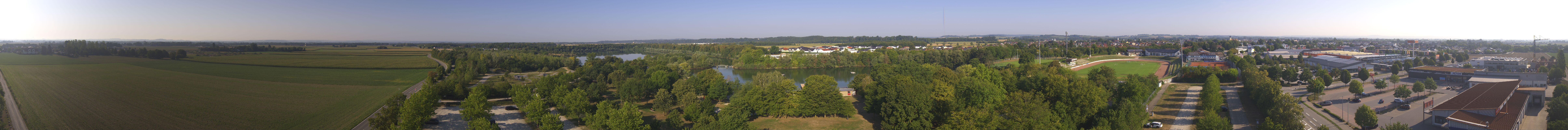 Archiv Foto Webcam Pocking - Ausblick Römerturm