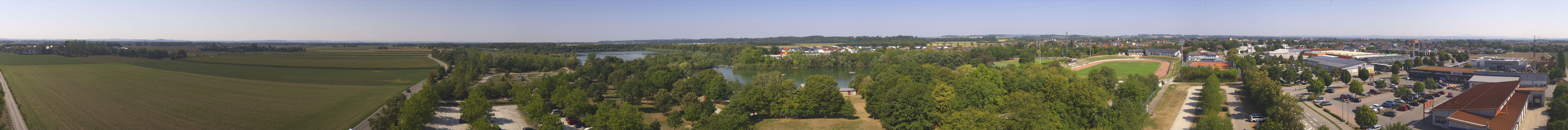 Archiv Foto Webcam Pocking - Ausblick Römerturm