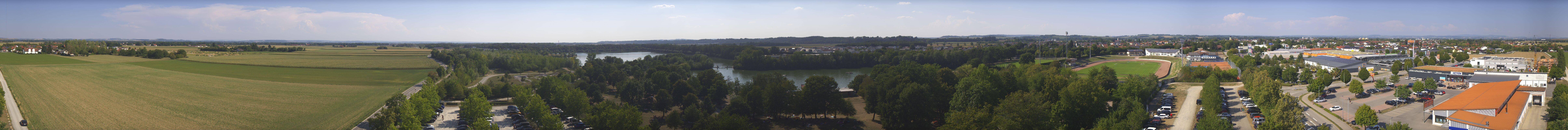 Archived image Webcam Pocking - View from the Roman Tower