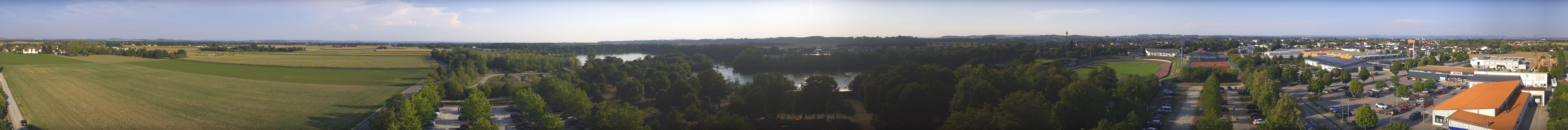 Archived image Webcam Pocking - View from the Roman Tower