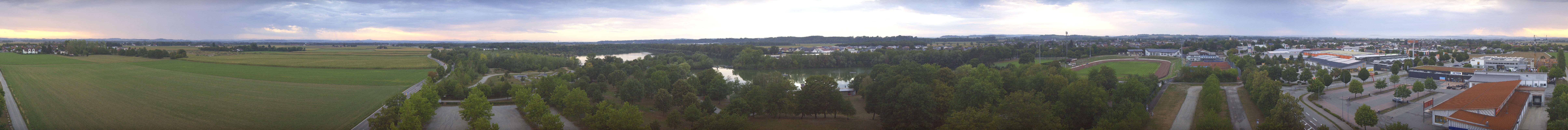 Archiv Foto Webcam Pocking - Ausblick Römerturm