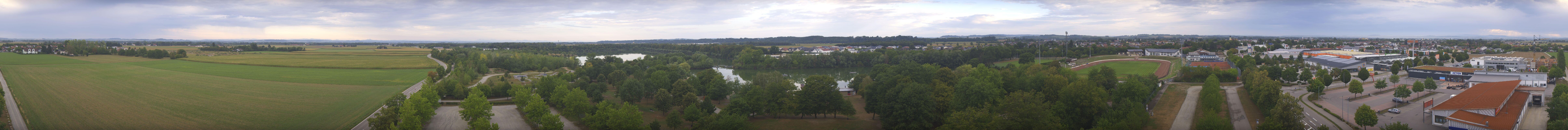 Archiv Foto Webcam Pocking - Ausblick Römerturm