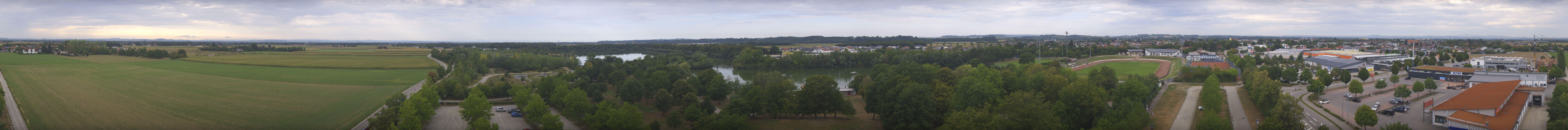 Archiv Foto Webcam Pocking - Ausblick Römerturm