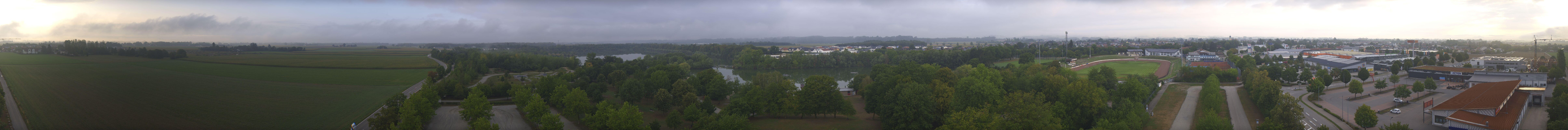 Archiv Foto Webcam Pocking - Ausblick Römerturm