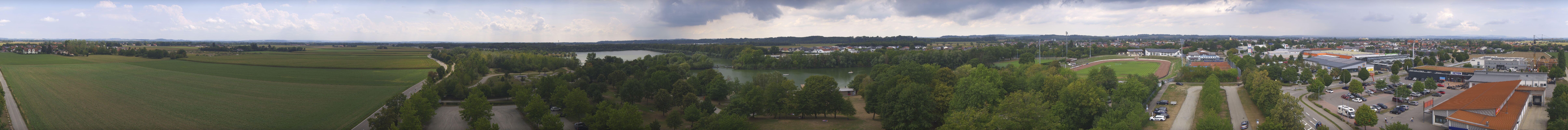 Archiv Foto Webcam Pocking - Ausblick Römerturm
