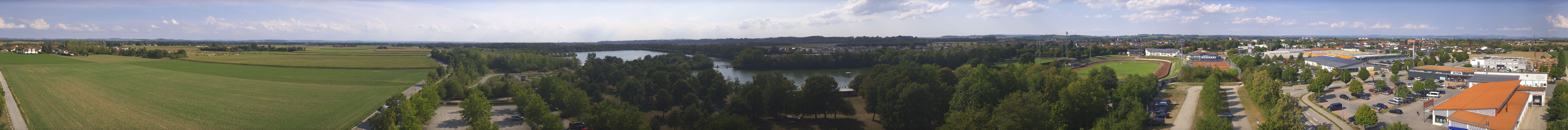 Archiv Foto Webcam Pocking - Ausblick Römerturm