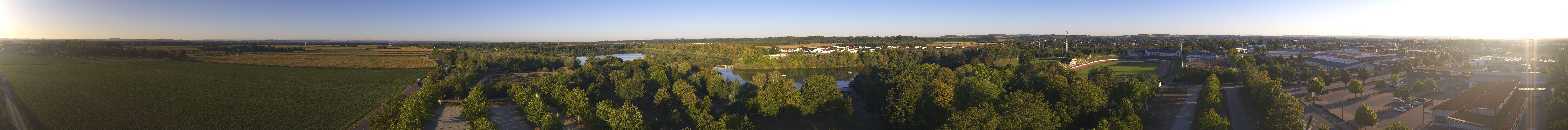 Archiv Foto Webcam Pocking - Ausblick Römerturm