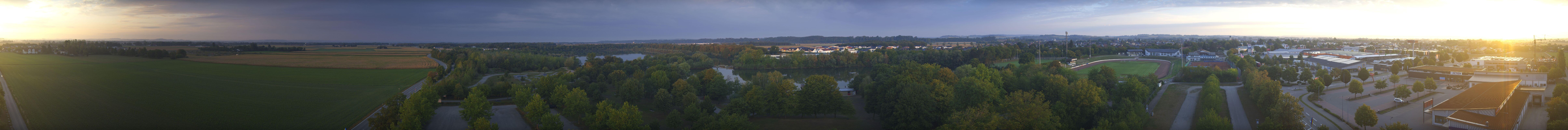 Archiv Foto Webcam Pocking - Ausblick Römerturm