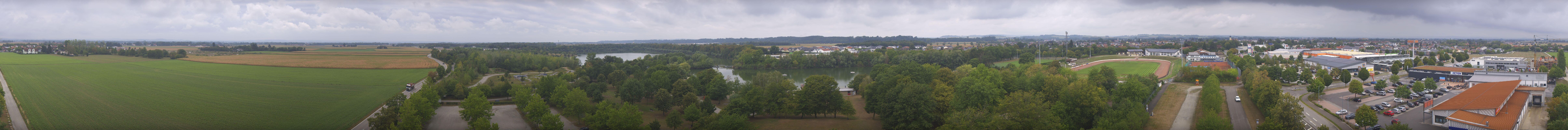 Archiv Foto Webcam Pocking - Ausblick Römerturm