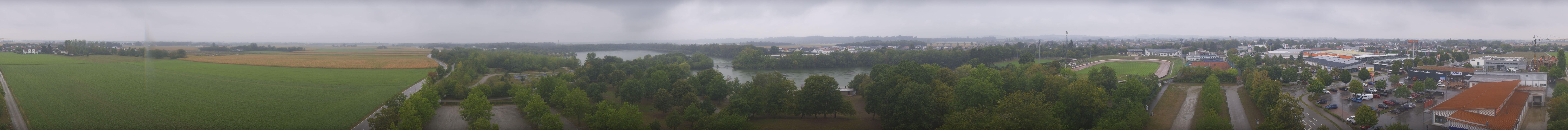 Archiv Foto Webcam Pocking - Ausblick Römerturm
