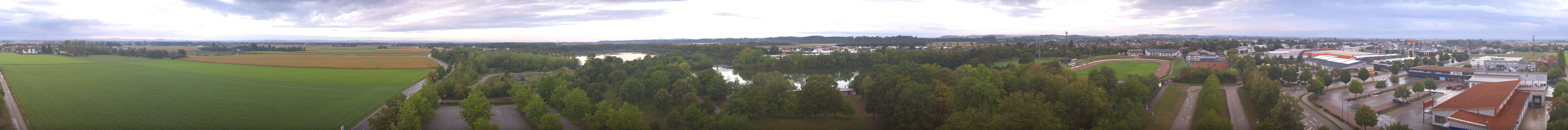 Archiv Foto Webcam Pocking - Ausblick Römerturm