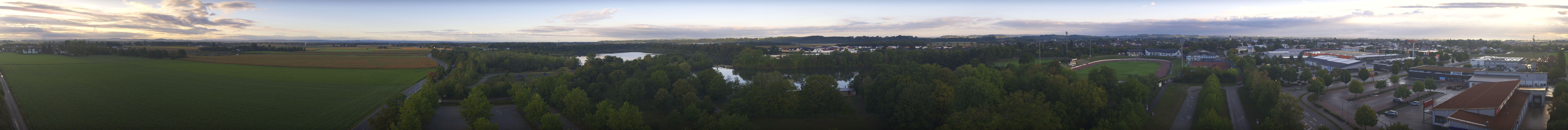 Archiv Foto Webcam Pocking - Ausblick Römerturm
