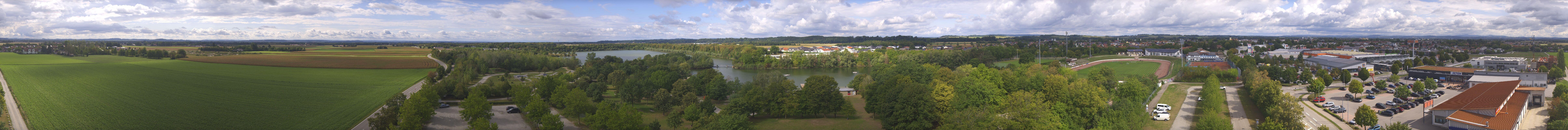 Archiv Foto Webcam Pocking - Ausblick Römerturm