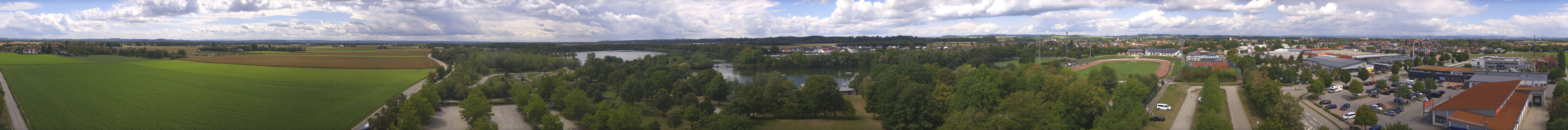 Archiv Foto Webcam Pocking - Ausblick Römerturm