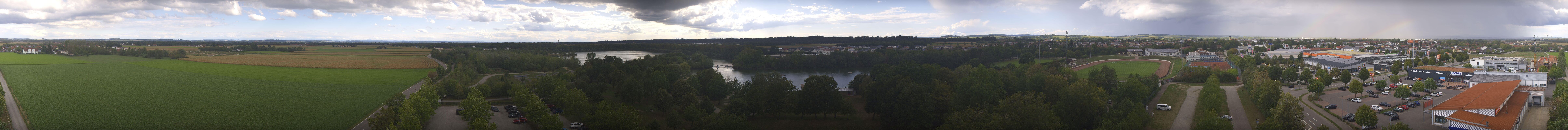 Archiv Foto Webcam Pocking - Ausblick Römerturm