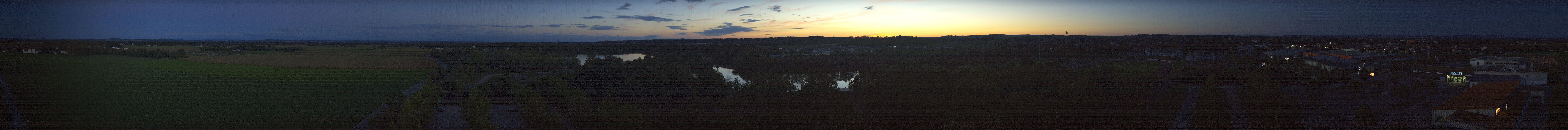 Archiv Foto Webcam Pocking - Ausblick Römerturm