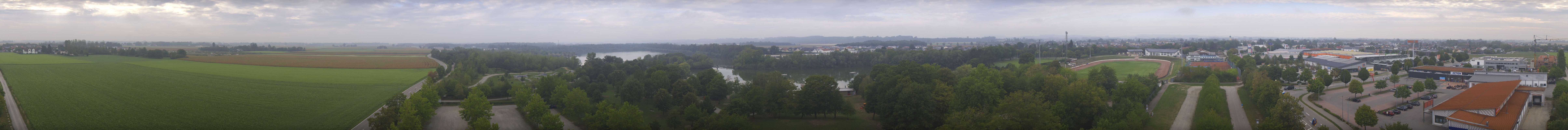 Archiv Foto Webcam Pocking - Ausblick Römerturm