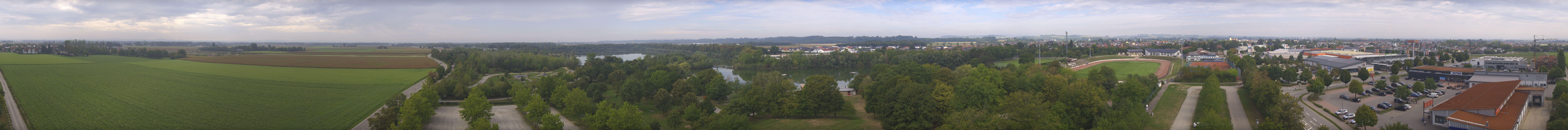 Archiv Foto Webcam Pocking - Ausblick Römerturm