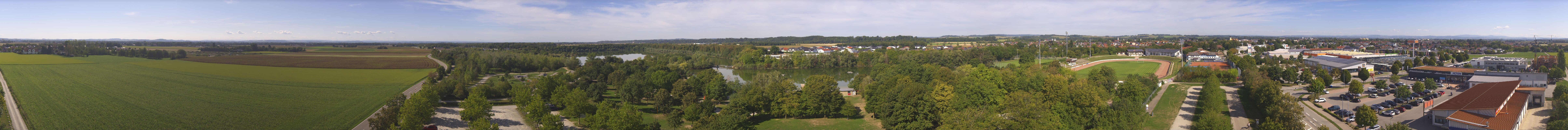 Archiv Foto Webcam Pocking - Ausblick Römerturm