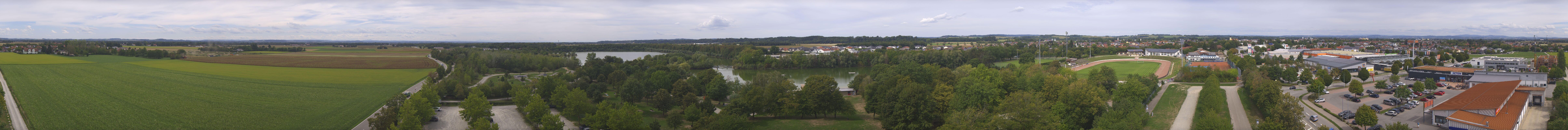 Archiv Foto Webcam Pocking - Ausblick Römerturm
