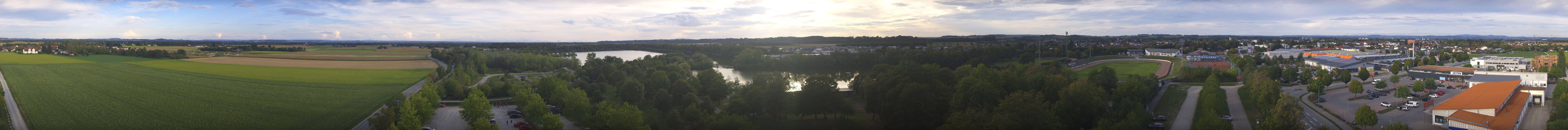 Archiv Foto Webcam Pocking - Ausblick Römerturm