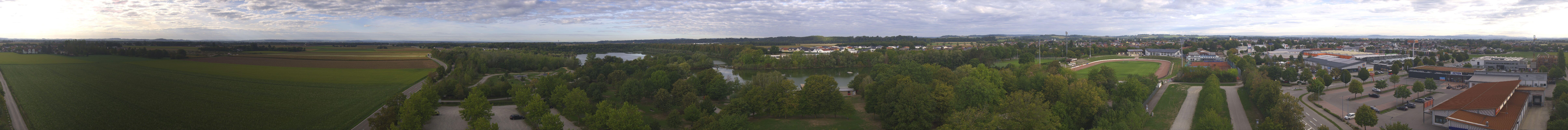 Archiv Foto Webcam Pocking - Ausblick Römerturm