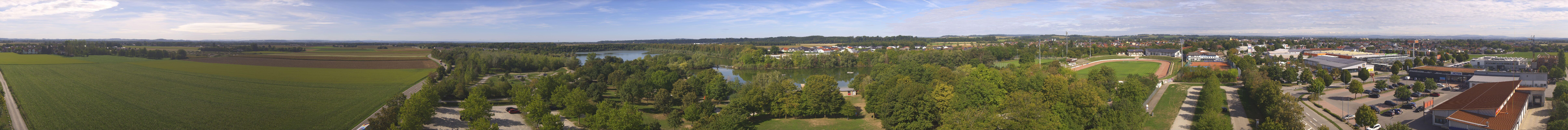 Archiv Foto Webcam Pocking - Ausblick Römerturm
